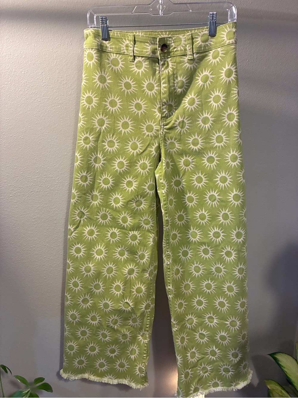 Billabong Sun Print Wide Leg Jeans Size 29